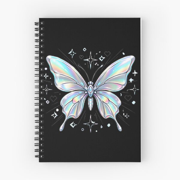 Item preview, Holographic Futuristic Butterfly Digital Art Design designed and sold by aniendyaptr.
