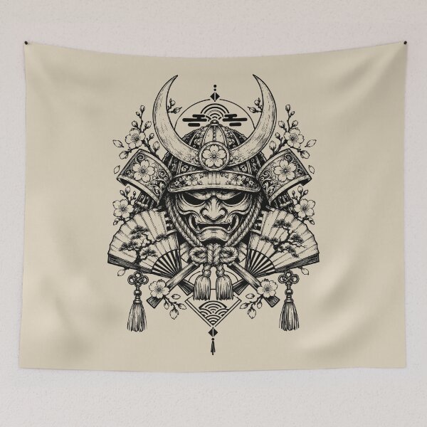 Item preview, Japanese Culture - Samurai Kabuto Crest designed and sold by bapupa.
