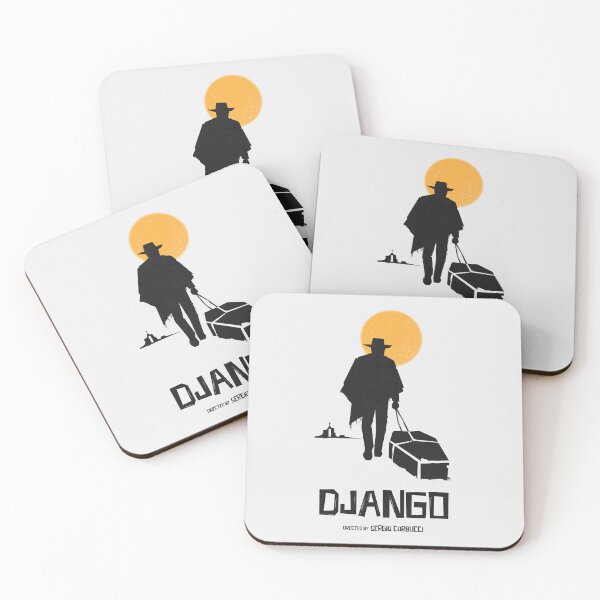 Item preview, Django 1966 Sergio Corbucci Movie Poster T-Shirt & Print – Minimalist Retro Spaghetti Western Cinema Art designed and sold by FULLER FACTORY.