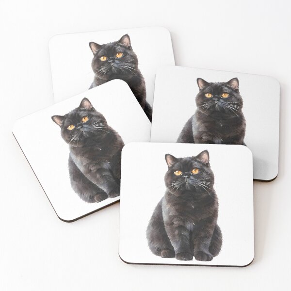 Item preview, Black British Shorthair designed and sold by HOMETOWN86.