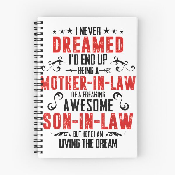 Item preview, Funny I Never Dreamed I'd End Up Being A Mother In Law Son in Law Humorous Gift Design designed and sold by AndyMarkum.