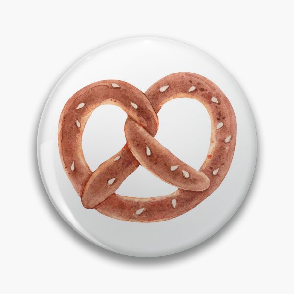 Item preview, Pretzel Illustration designed and sold by White Rabbit Design .