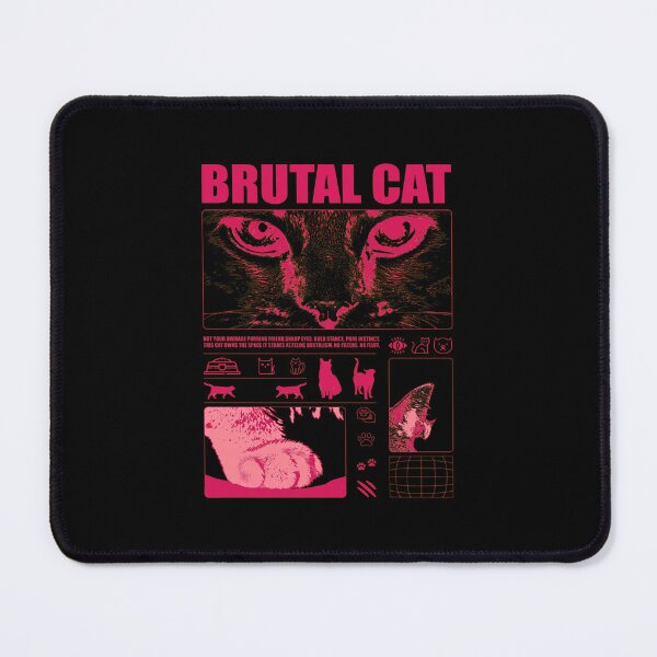 Item preview, Brutal Cat Poster designed and sold by babilux.