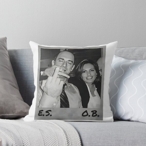 Item preview, Elliot Stabler and Olivia Benson Iconic Crime Drama Characters Artwork designed and sold by AndyMarkum.
