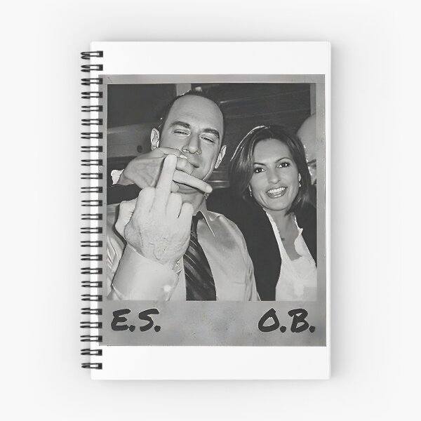 Item preview, Elliot Stabler and Olivia Benson Iconic Crime Drama Characters Artwork designed and sold by AndyMarkum.