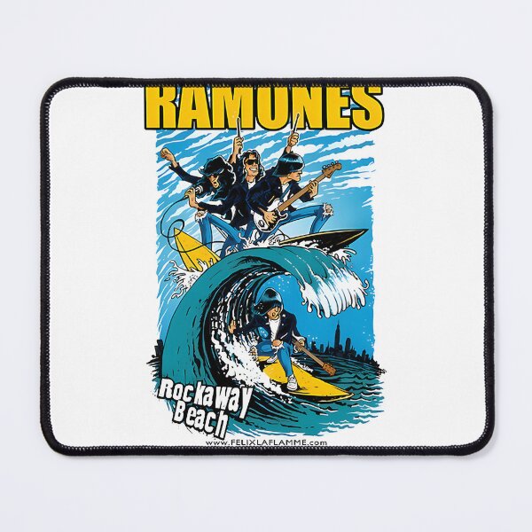 Item preview, Ramones Inspired Rockaway Beach Graphic Design for Music Fans and Retro Style Lovers designed and sold by ArmedBanditMB.