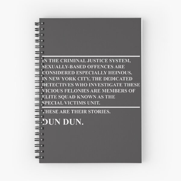 Item preview, Law and Order SVU Inspired Crime Drama Design designed and sold by AndyMarkum.