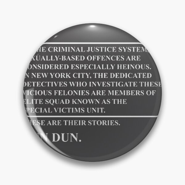 Item preview, Law and Order SVU Inspired Crime Drama Design designed and sold by AndyMarkum.