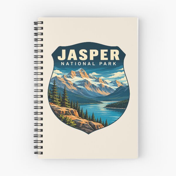 Item preview, Jasper National Park Canada – Vintage Retro Mountain Adventure designed and sold by Gideon Emmerich.
