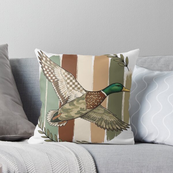 Item preview, Camo Mallard Duck, Waterfowl Duck Hunting, Vintage Duck Lover Gift designed and sold by Makelya.