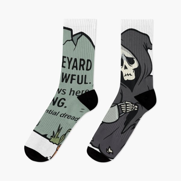 Item preview, Graveyard Shift Existential Dread Grim Reaper Gardening designed and sold by YasminTaha.