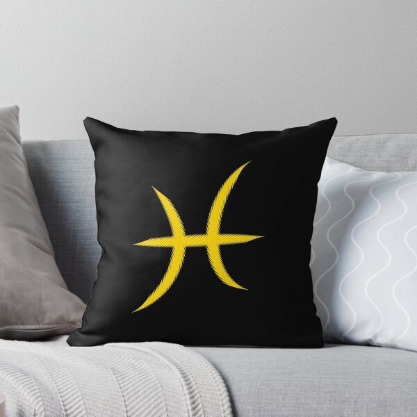 Item preview, Gold Pisces Two Fish Zodiac Symbol Design designed and sold by pattern-archive.