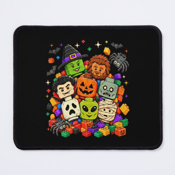 Item preview, Halloween Monsters Brick Building Blocks Toy Witch Vampire Zombie Spooky Cute designed and sold by Ortigzitoun.