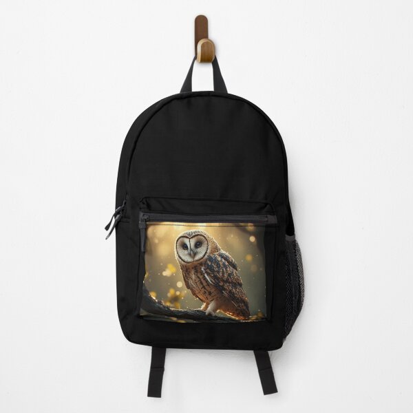 Item preview, Enchanted Barn Owl in Golden Forest Mist designed and sold by CreekSideCreat.