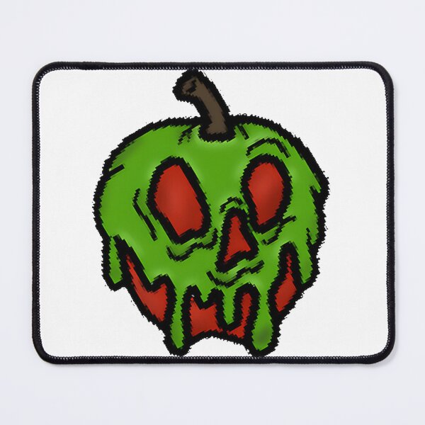 Item preview, Spooky Poisoned Red Apple Illustration with Halloween Vibes designed and sold by shehandilhara.