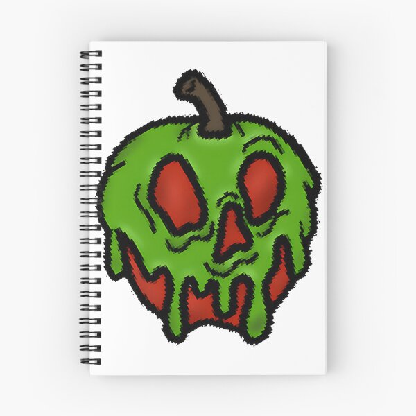 Item preview, Spooky Poisoned Red Apple Illustration with Halloween Vibes designed and sold by shehandilhara.