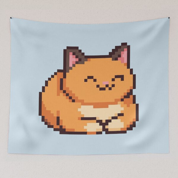Item preview, Pixel Art Cat Loaf designed and sold by Rariks.