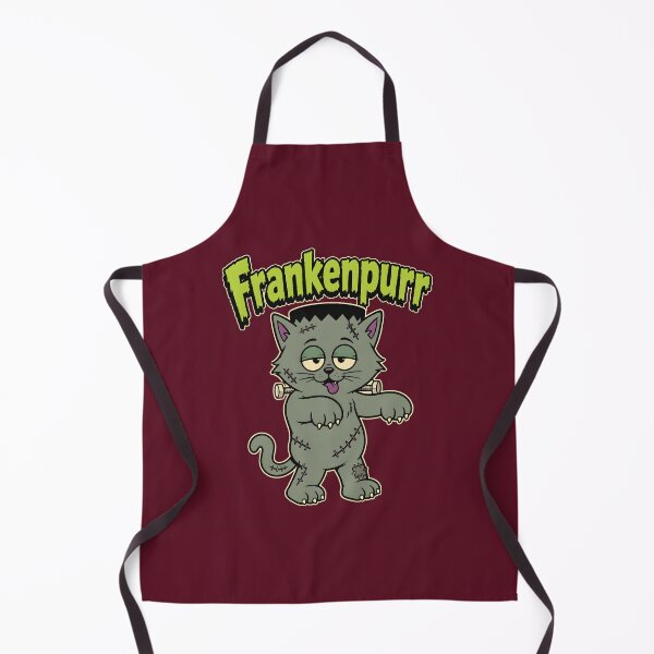 Item preview, Frankenpurr Frankenstein Cat Funny Halloween designed and sold by Glitchart66.