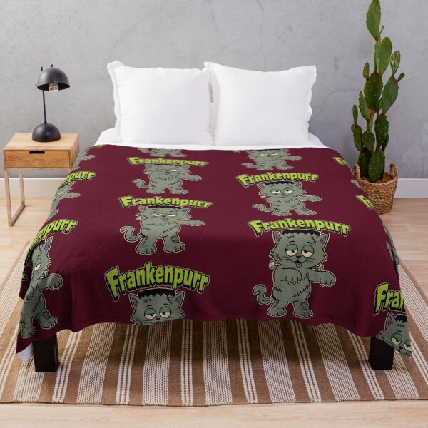 Item preview, Frankenpurr Frankenstein Cat Funny Halloween designed and sold by Glitchart66.