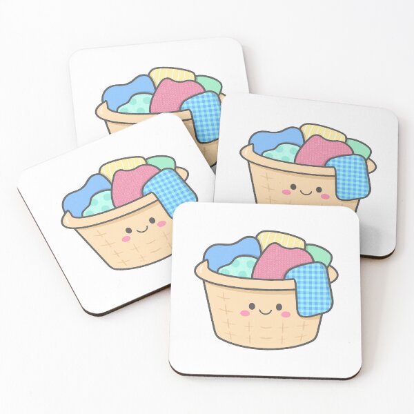 Item preview, Cute Laundry Basket Character for Housework designed and sold by nuchz.