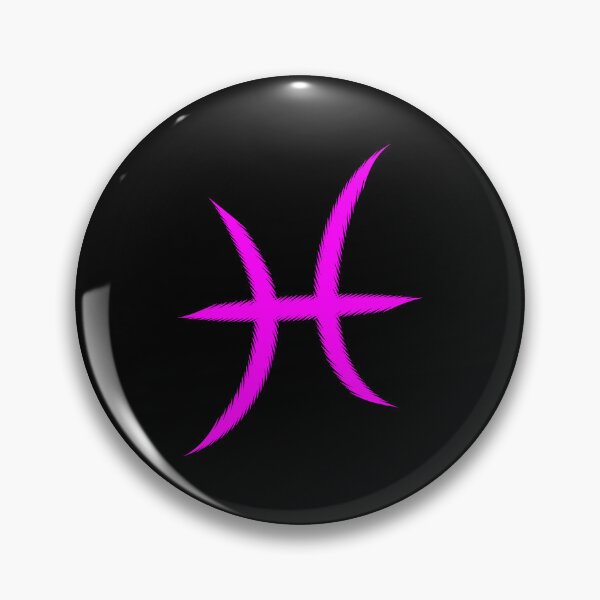 Item preview, Magenta Pisces Two Fish Zodiac Symbol Design designed and sold by pattern-archive.