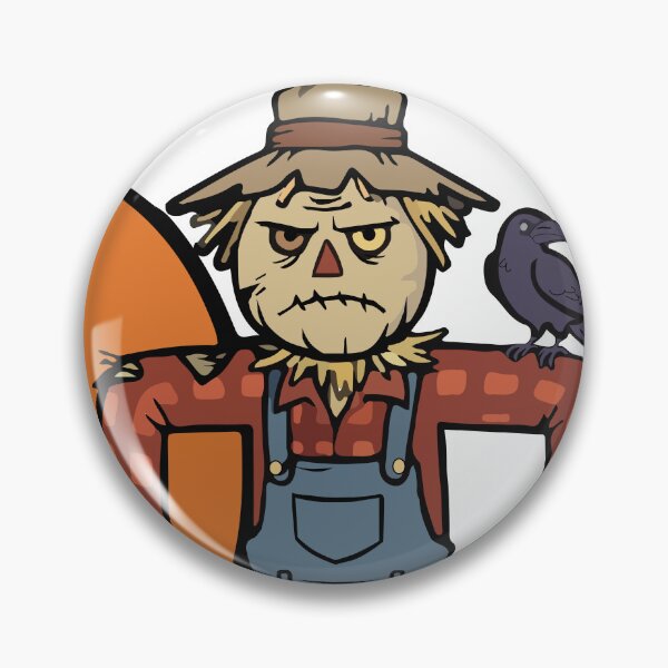 Item preview, Funny Scarecrow Hayfever Humor Pumpkin Quote designed and sold by YasminTaha.