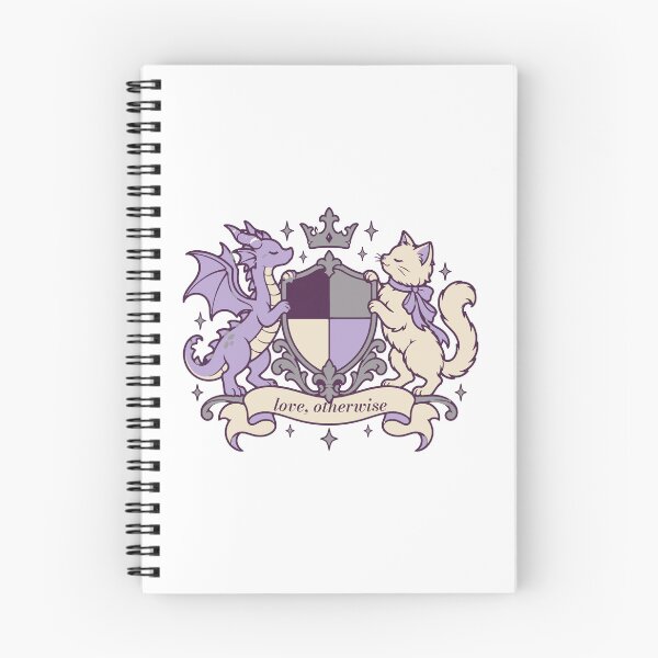 Item preview, Love, Otherwise, Dragon and Cat Crest designed and sold by missmarilee.