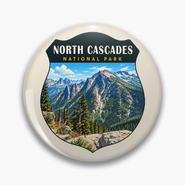 Artikelvorschau, North Cascades National Park entworfen und verkauft von Gideon Emmerich.