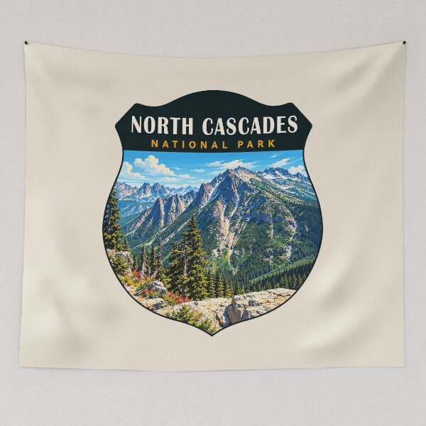 Artikelvorschau, North Cascades National Park entworfen und verkauft von Gideon Emmerich.