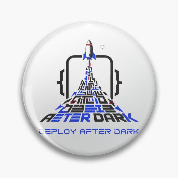 Item preview, Deploy After Dark Funny Programmer Coding Rocket Software Developer T-Shirt designed and sold by Design-Pro-21.