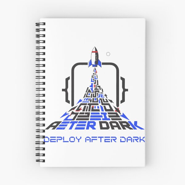 Item preview, Deploy After Dark Funny Programmer Coding Rocket Software Developer T-Shirt designed and sold by Design-Pro-21.