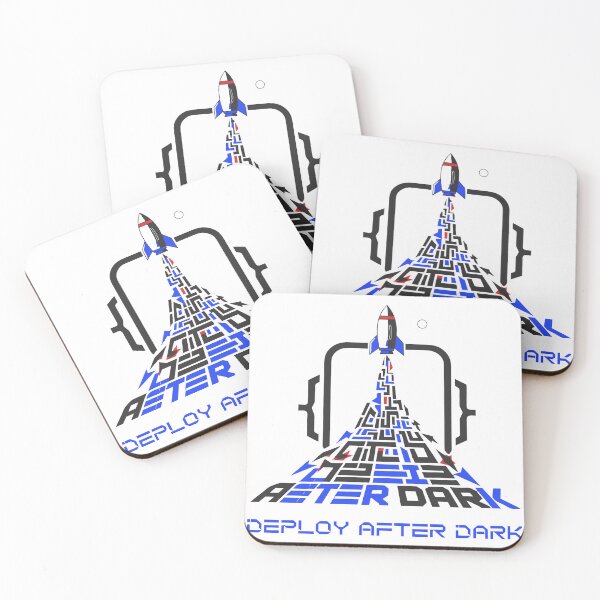 Item preview, Deploy After Dark Funny Programmer Coding Rocket Software Developer T-Shirt designed and sold by Design-Pro-21.