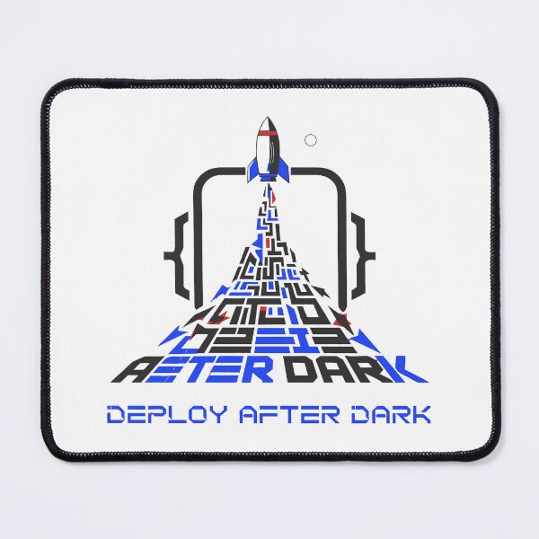 Item preview, Deploy After Dark Funny Programmer Coding Rocket Software Developer T-Shirt designed and sold by Design-Pro-21.