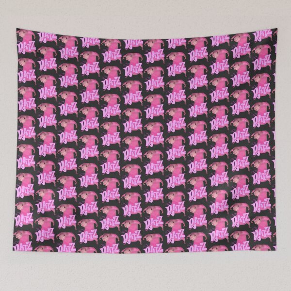 Artikelvorschau, Niedliche rosa Rattenillustration mit verspieltem Design für Tierliebhaber entworfen und verkauft von Shaanto's Graph.