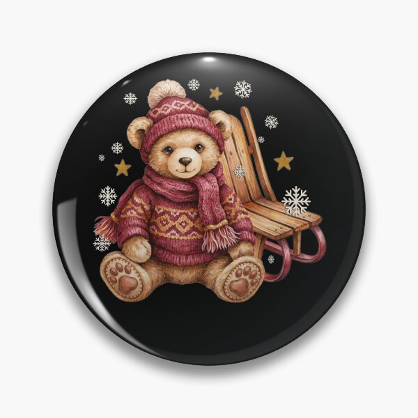 Item preview, Cozy Winter Teddy Bear Ski Lodge Reader designed and sold by Cute & Sassy Custom Gifting Boutiques.