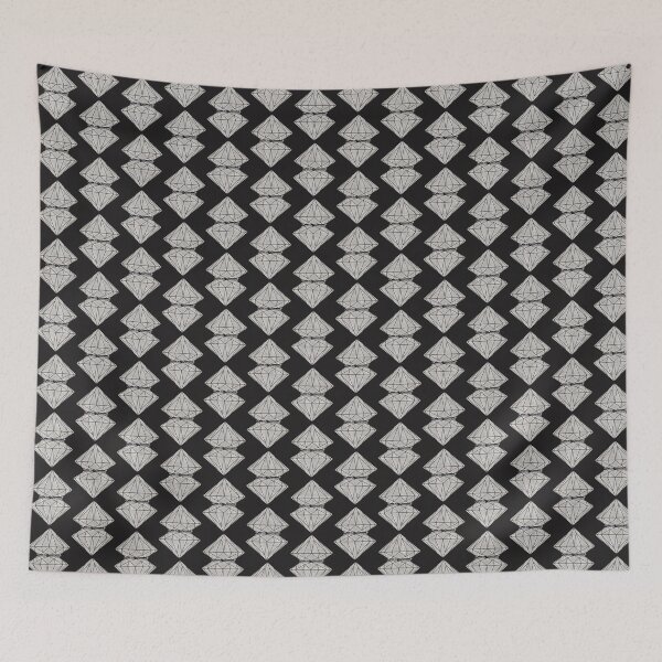 Item preview, Double Diamond Geometric Design with Modern Minimalist Style designed and sold by Vintagesonic1.