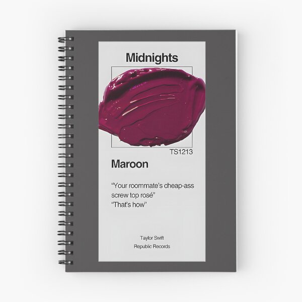 Item preview, Maroon Paint Swatch Inspired Design with Artistic Style designed and sold by AustBob.