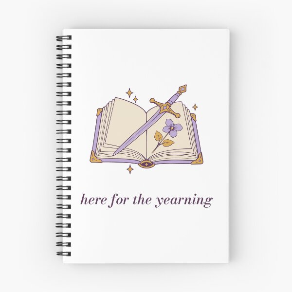 Item preview, Here for the Yearning, Book and Sword designed and sold by missmarilee.