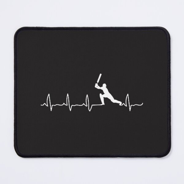 Item preview, Cricket Player Heartbeat Design - Perfect Gift for Cricket Enthusiasts designed and sold by Tvr256.