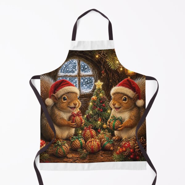 Item preview, Happy Christmas Squirrels With Gifts on Christmas Morning designed and sold by acceleratorhams.