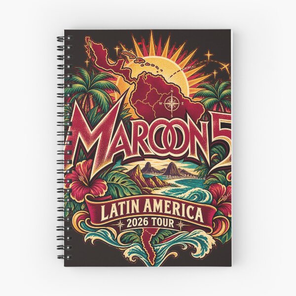 Item preview, Gira de Maroon 5 por Latinoamérica 2026 designed and sold by AndyGordon125.