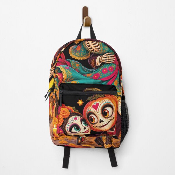 Item preview, Pumpkin and Catrina — Romantic Dance of Día de los Muertos designed and sold by Limmagin.