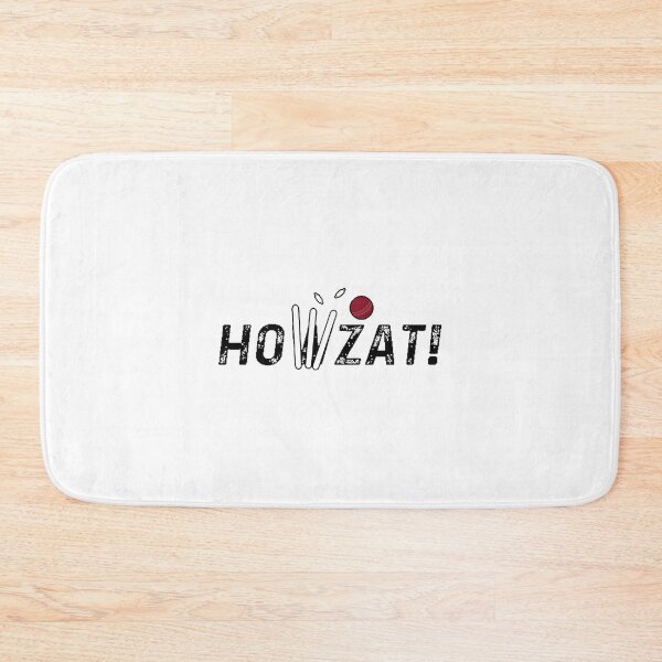 Item preview, Cricket Lover Howzat Design Featuring Ball and Wicket for Fans designed and sold by Tvr256.
