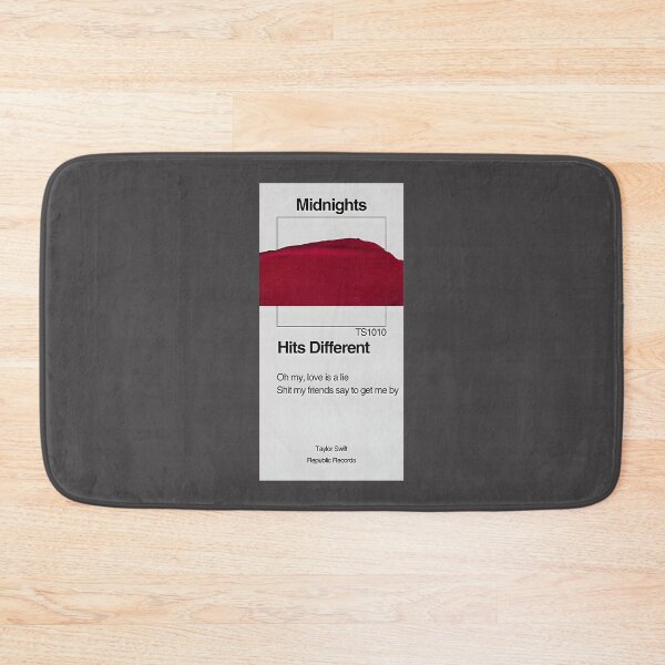 Item preview, Hits Different Inspired Paint Swatch Design with Bold Typography designed and sold by AustBob.