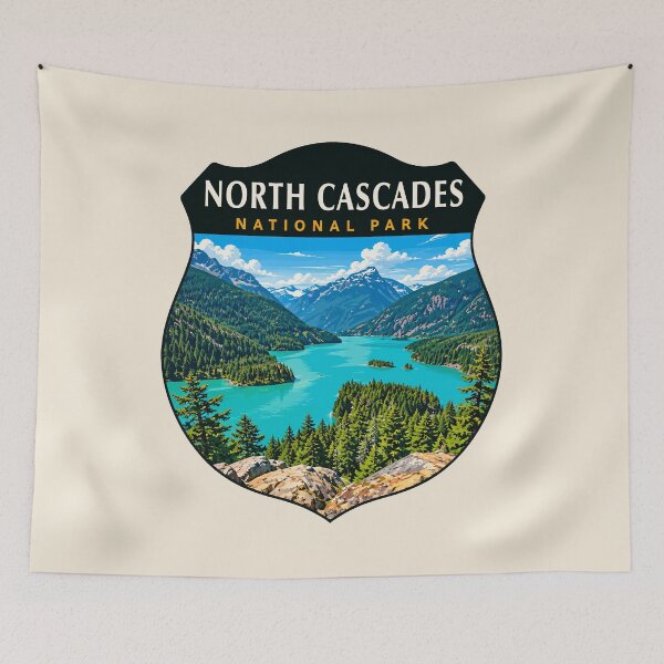 Artikelvorschau, North Cascades National Park entworfen und verkauft von Gideon Emmerich.