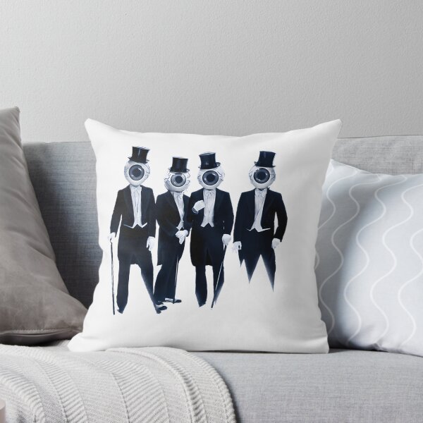 Item preview, The Residents Inspired Abstract Art Design with Surreal Faces and Dark Aesthetic designed and sold by Chibears85.