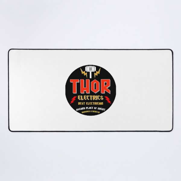 Item preview, Thor Inspired Electrician Design Featuring Hammer and Axe for Dad, Brother, and Best Electrician Gifts designed and sold by ShayStickers.