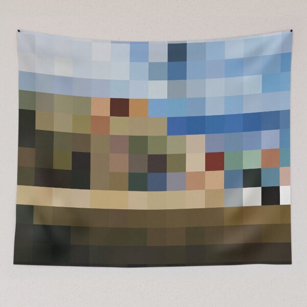 Aperçu de l'œuvre Fête à la piscine dans le quartier ! créée et vendue par Saikishop.