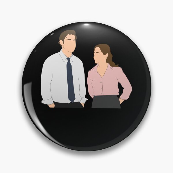 Aperçu de l'œuvre Jim et Pam du bureau créée et vendue par tiocauscou.