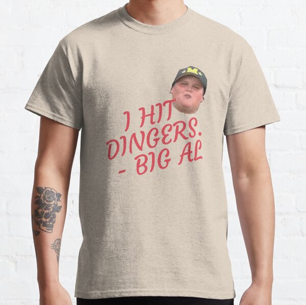 I Hit Dingers with Alfred Delia "Big Al" - Little League World Series Classic T-Shirt